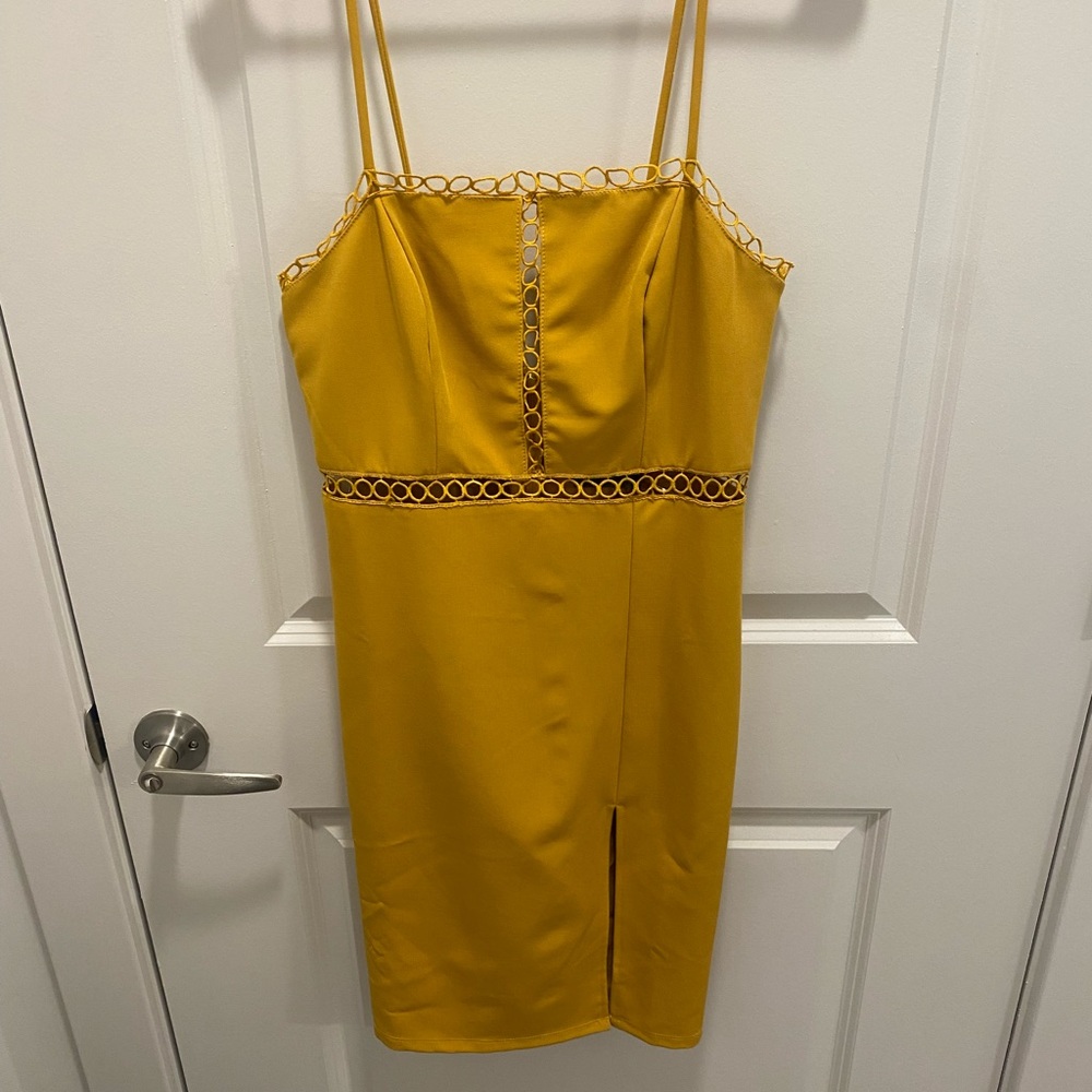 Mustard Colored Dress